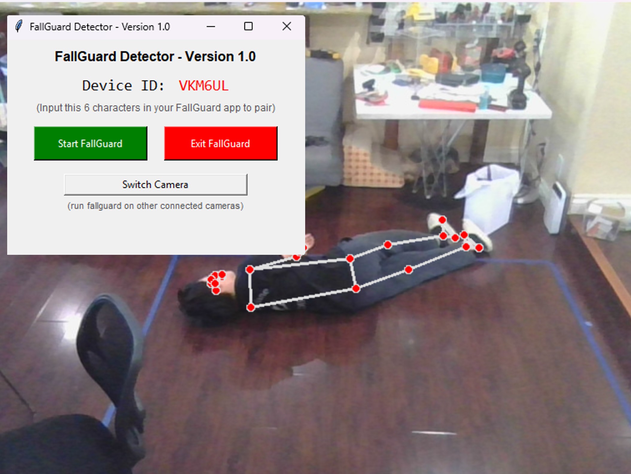 FallGuard Desktop App